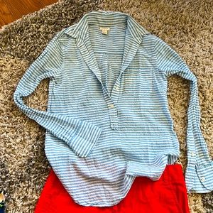 J.Crew Cotton Striped Shirt
